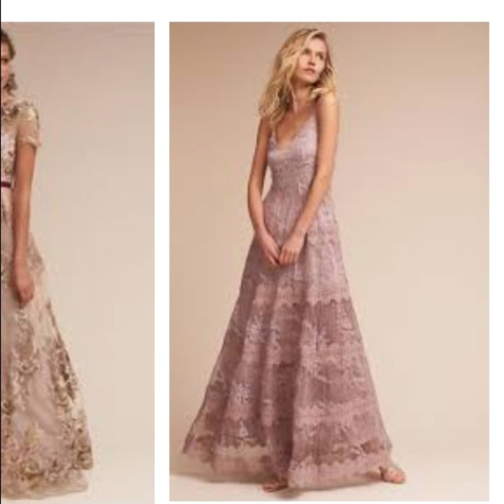 BHLDN Joni dress in Lavender